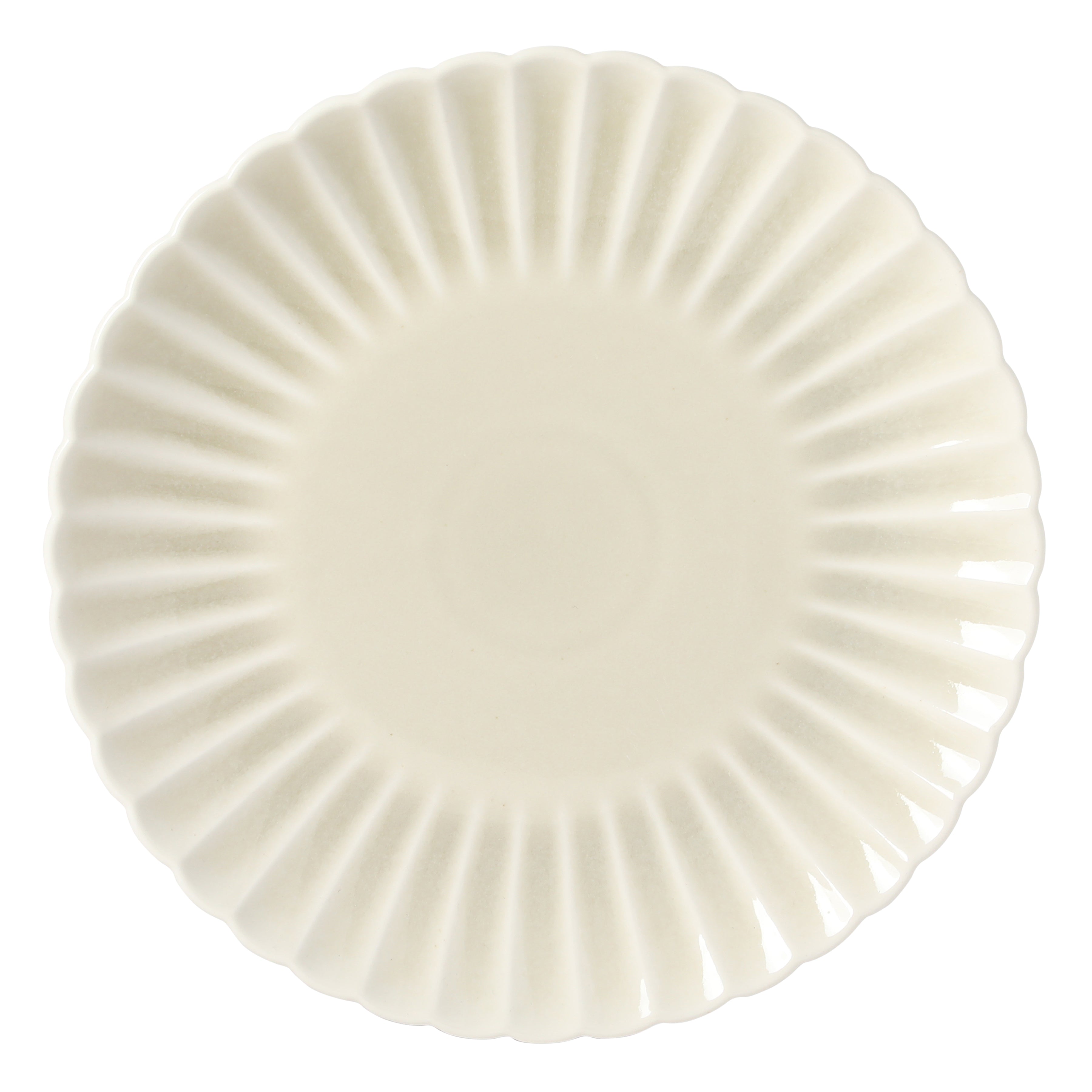 Gibson Elite Peach Orchard 12-Piece New Bone China Dinnerware Set Service for 4, Embossed Fluted Plates and Bowls, Dishwasher Safe