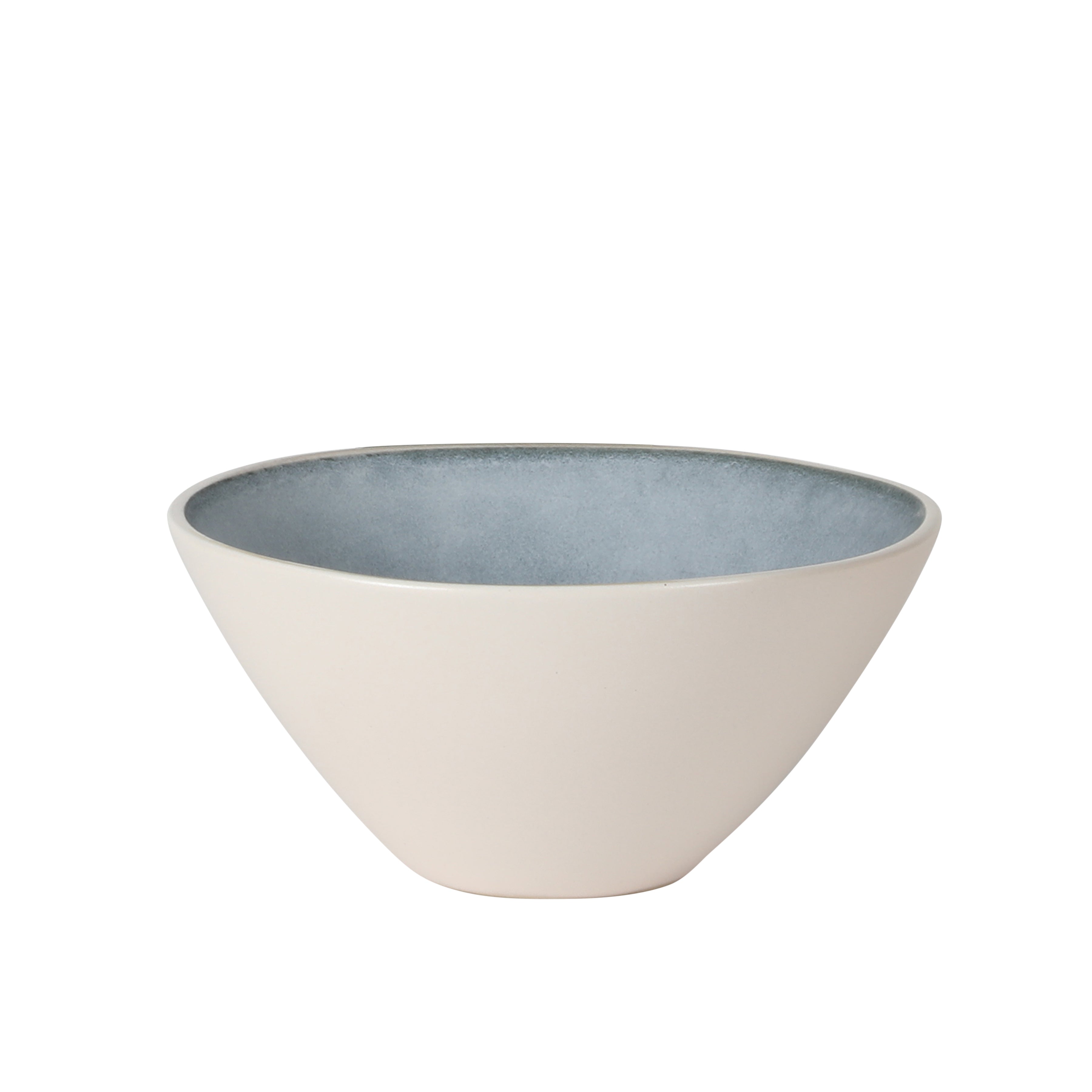 Gibson Elite Coastal Forest Plates and Bowls Sets, 12-Piece Stoneware Dinnerware Sets, Triple Reactive Glaze Dish Set - Grey and Cream White