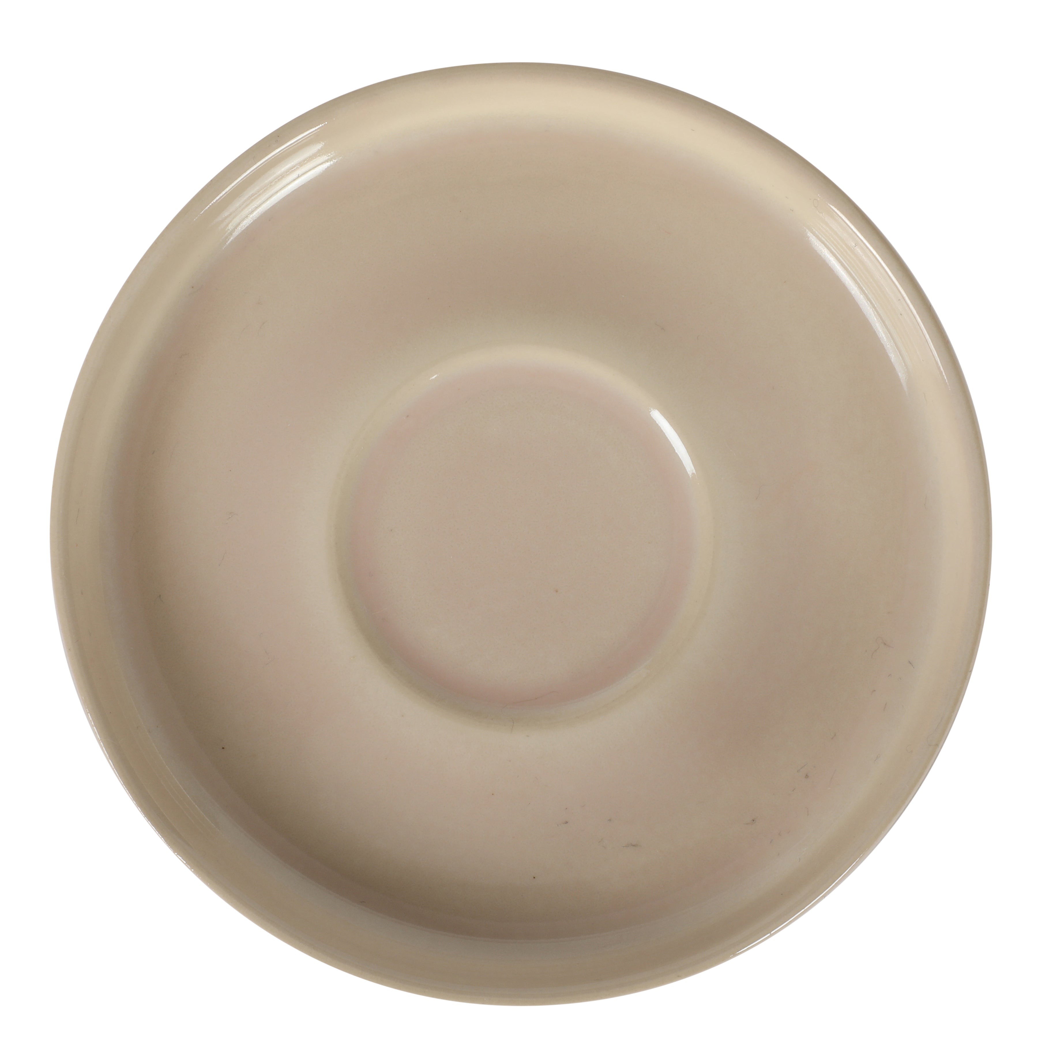 Gibson Elite Sunrise Hills 9-Piece Stackable Stoneware Cup and Saucer Set with Metal Rack, 6 oz, Service for 4, Dishwasher Safe