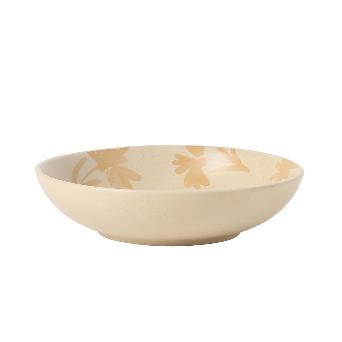 Gibson Home Admiral Hall Plates and Bowls Set, 16-Piece Floral Dinnerware Set, Stoneware Dish Set, Dinner Plates, Salad Plates, Pasta Bowls & Cereal Bowls