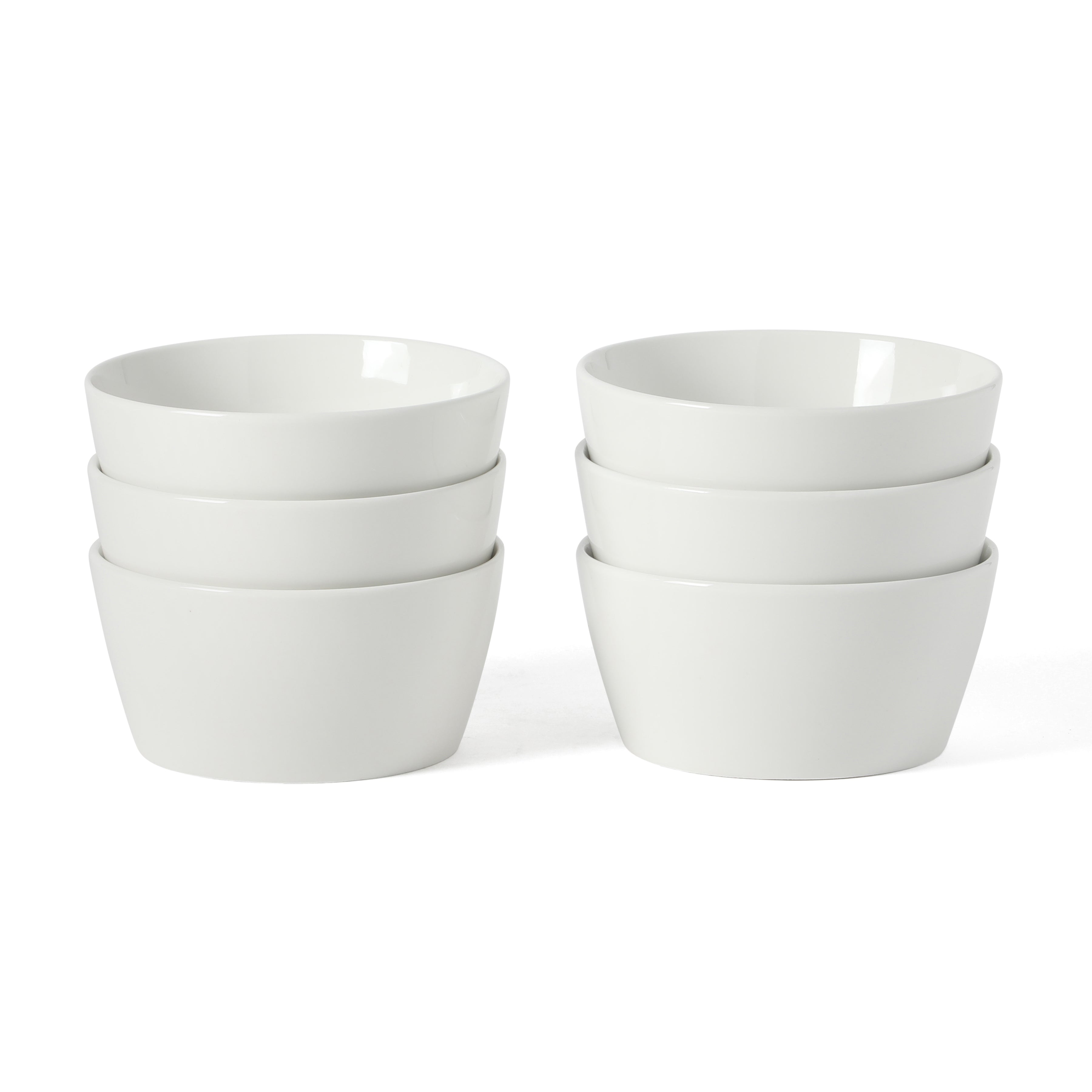 Martha Stewart Plates and Bowls Sets, 30-Piece Porcelain Dinnerware Set for 6, Dinner Plates, Dessert Plates, Pasta Bowls, Cereal & Fruit Bowls