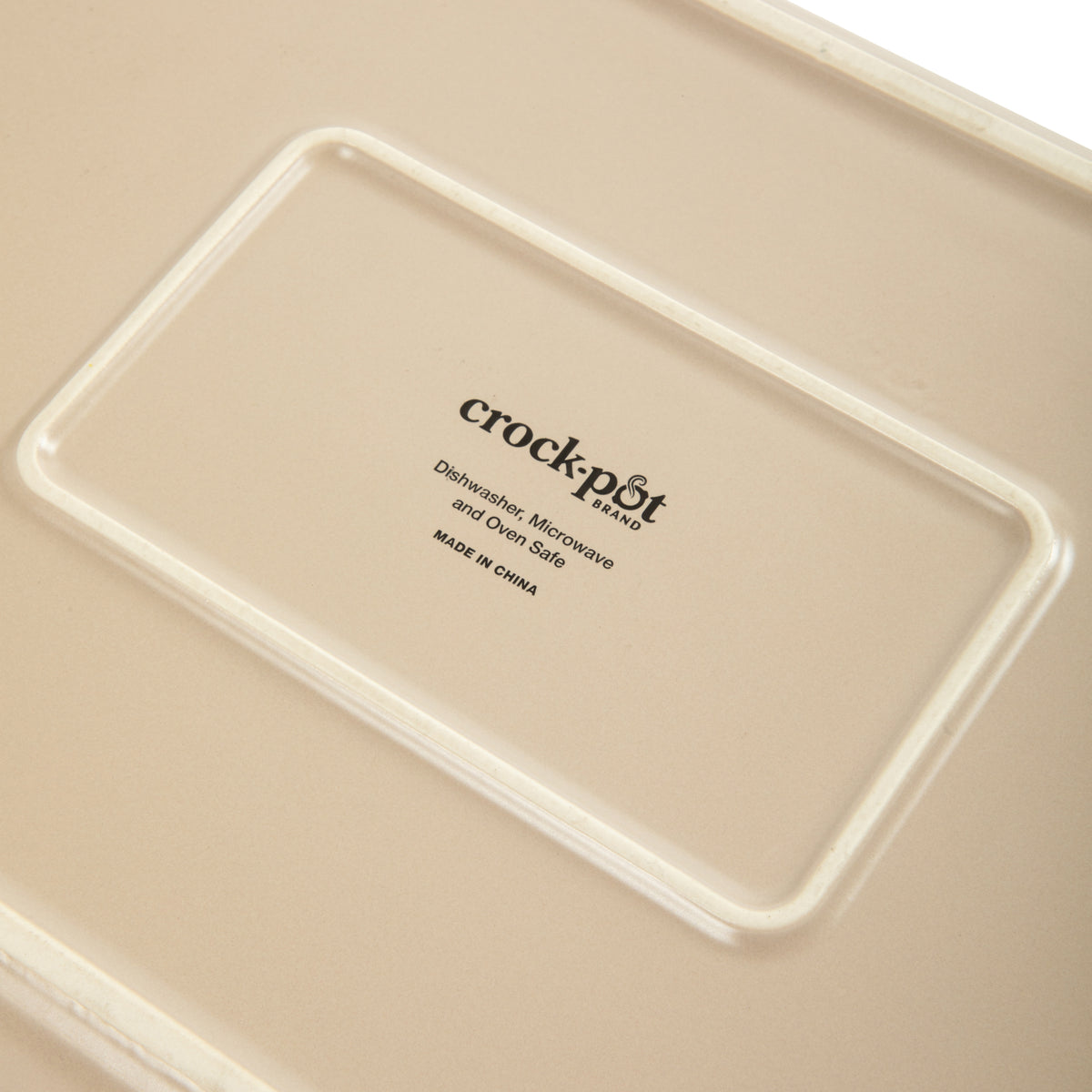 Crock-Pot Southvale 4.4 Quart Stoneware Casserole Dish, 9 x 13 Inch Lasagna Pan
