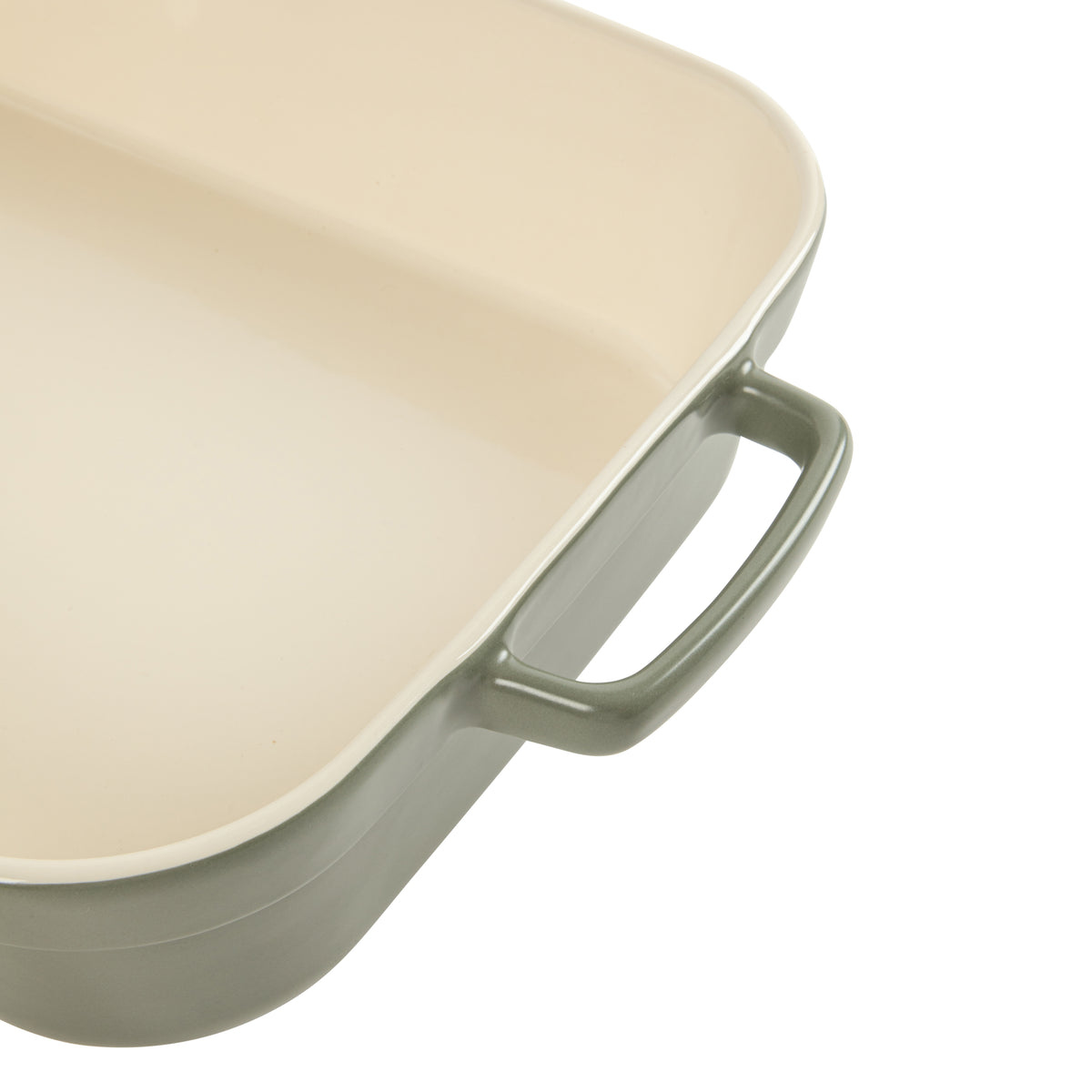 Crock-Pot Southvale 4.4 Quart Stoneware Casserole Dish, 9 x 13 Inch Lasagna Pan
