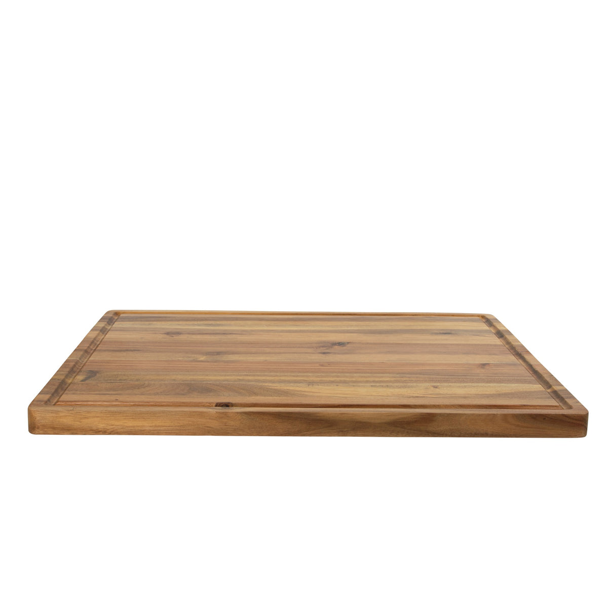 Gibson Elite Akron Mill Acacia Cutting Board - side profile