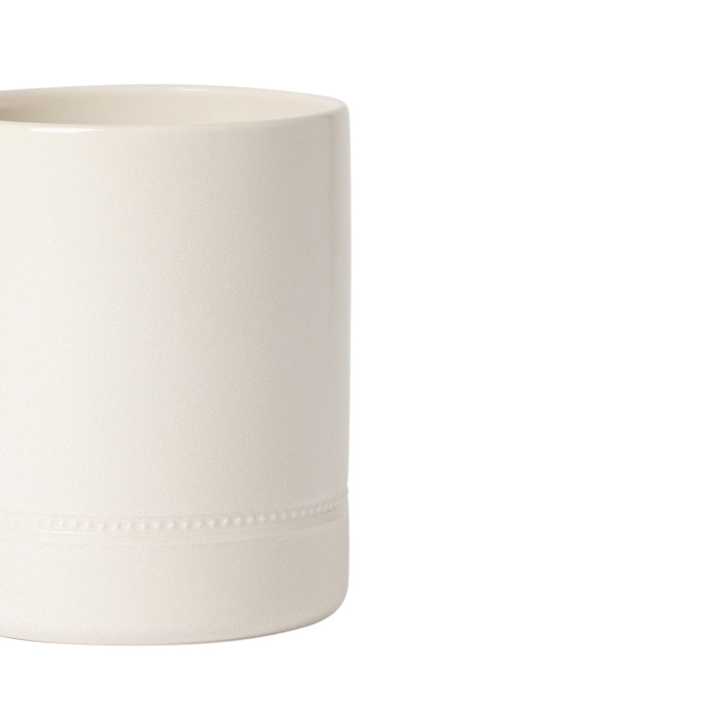 Sur La Table Kitchen Essentials Dot and Dine Utensil Crock - beaded detail