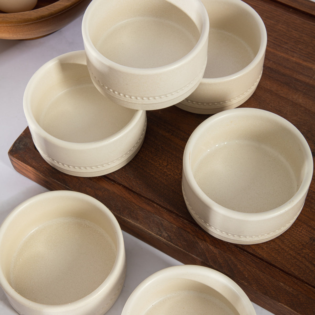 Sur La Table Kitchen Essentials Dot and Dine Ramekins Set of 6 - lifestyle