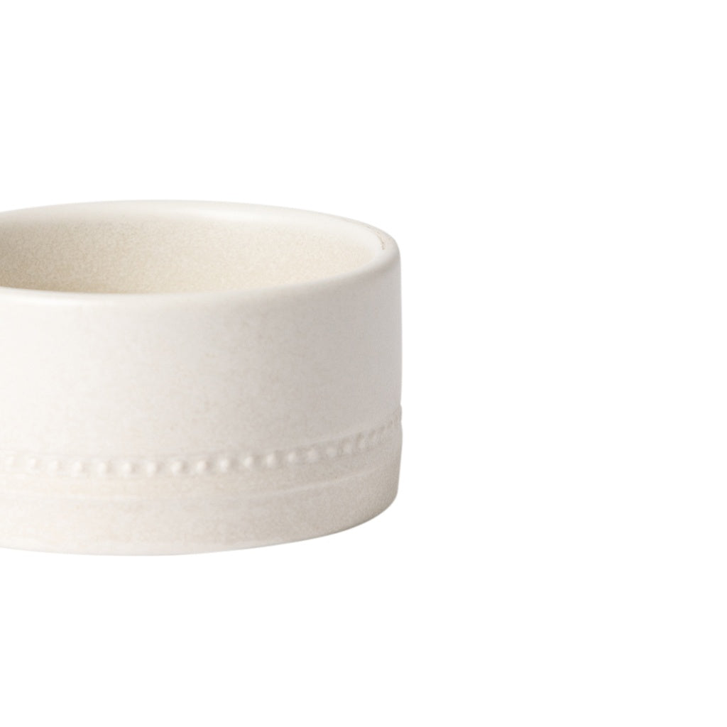Sur La Table Kitchen Essentials Dot and Dine Ramekin - beaded detail