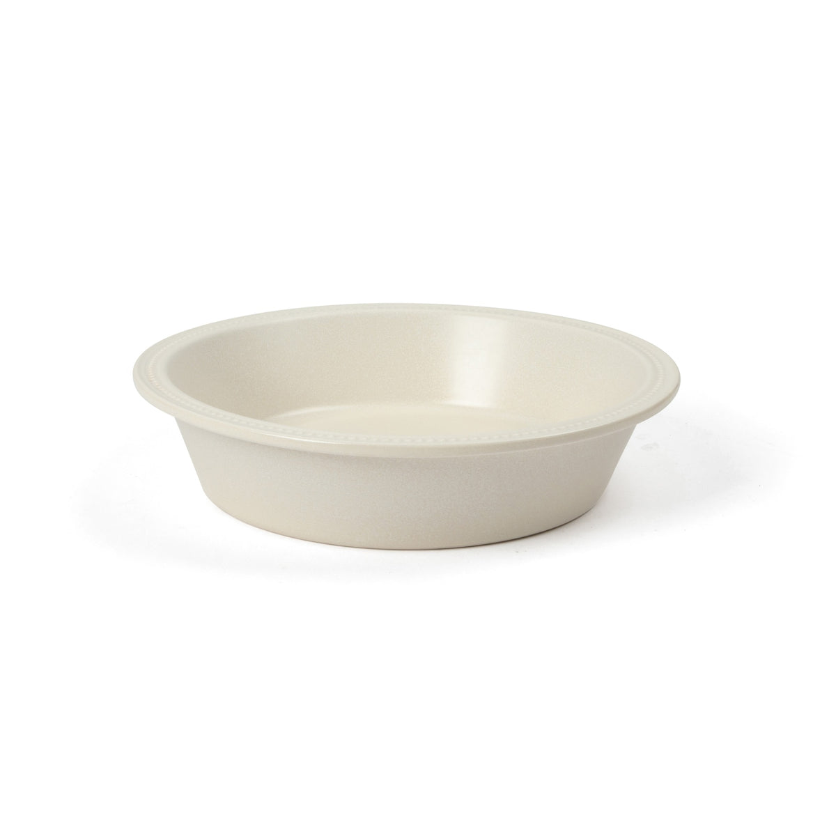 Sur La Table Kitchen Essentials Dot and Dine Pie Dish - side view
