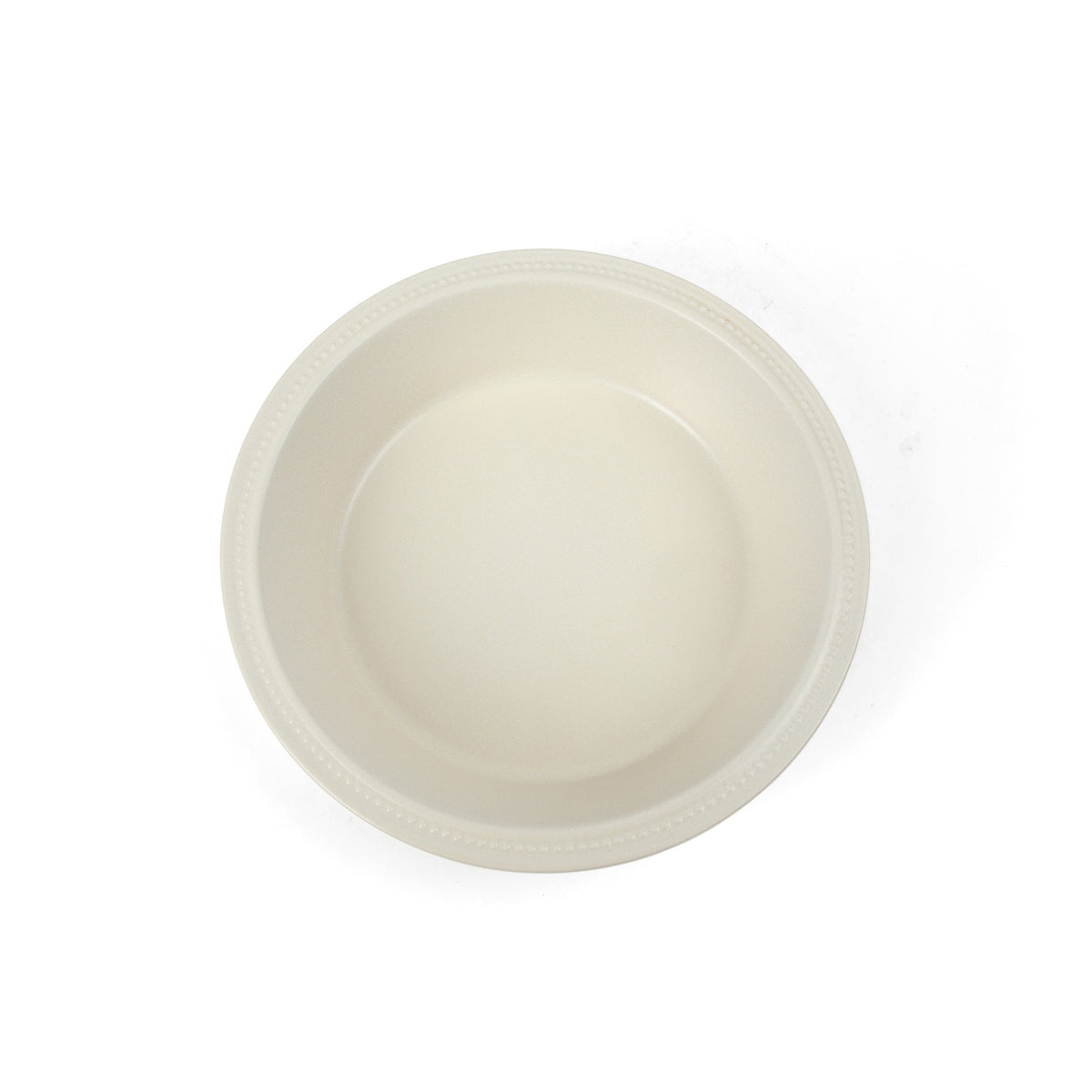 Sur La Table Kitchen Essentials Dot and Dine Pie Dish - top view