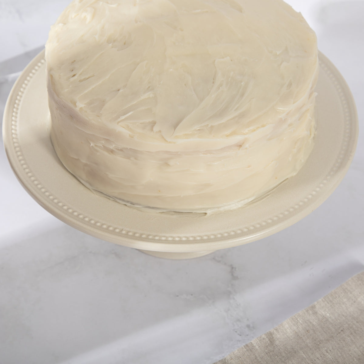 Sur La Table Kitchen Essentials Dot and Dine Cake Stand - lifestyle detail