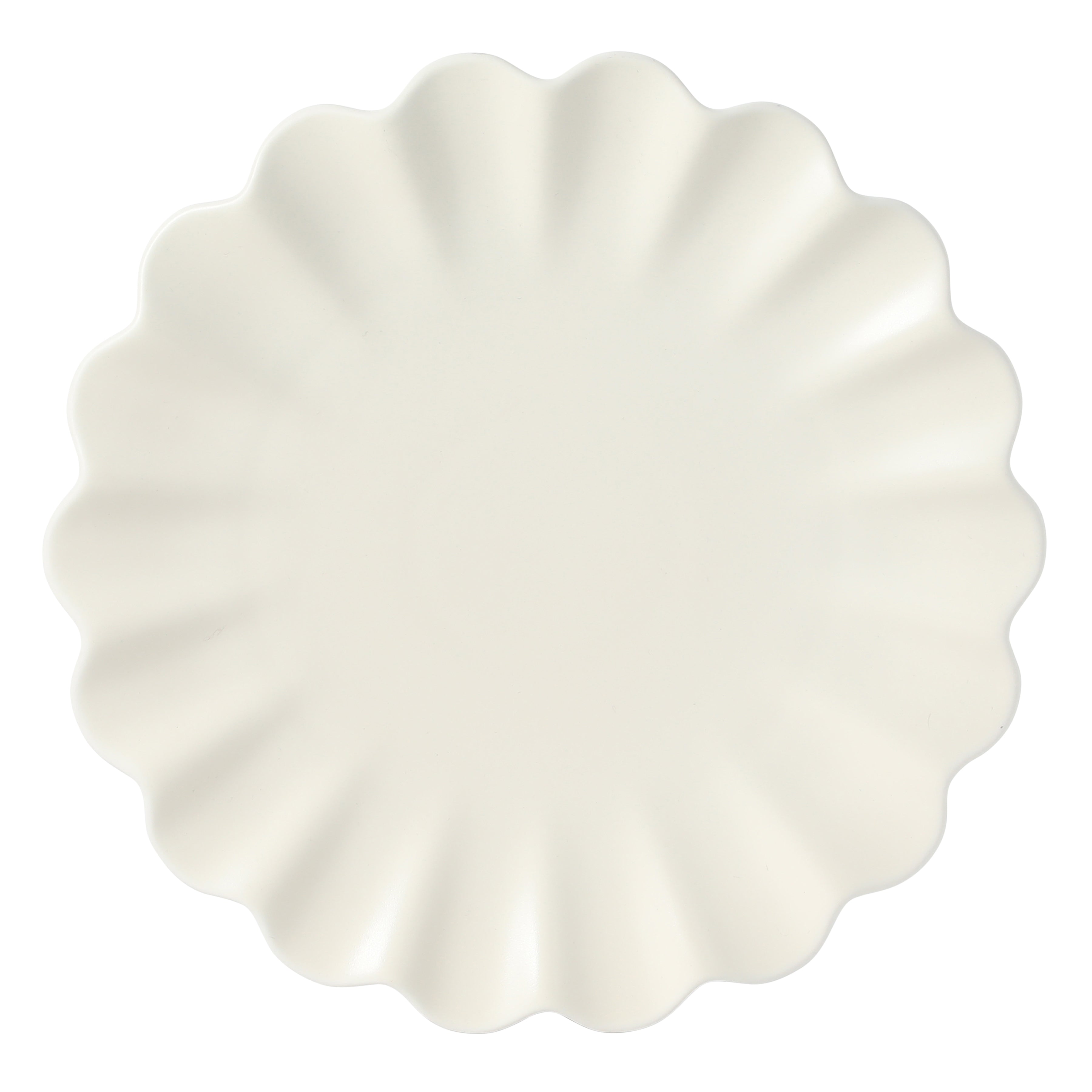 Gibson Elite Plates and Bowls Sets, 12-Piece Stoneware Dinnerware Set for 4, Scalloped Dish Set with Dinner Plates, Salad Plates & Bowls