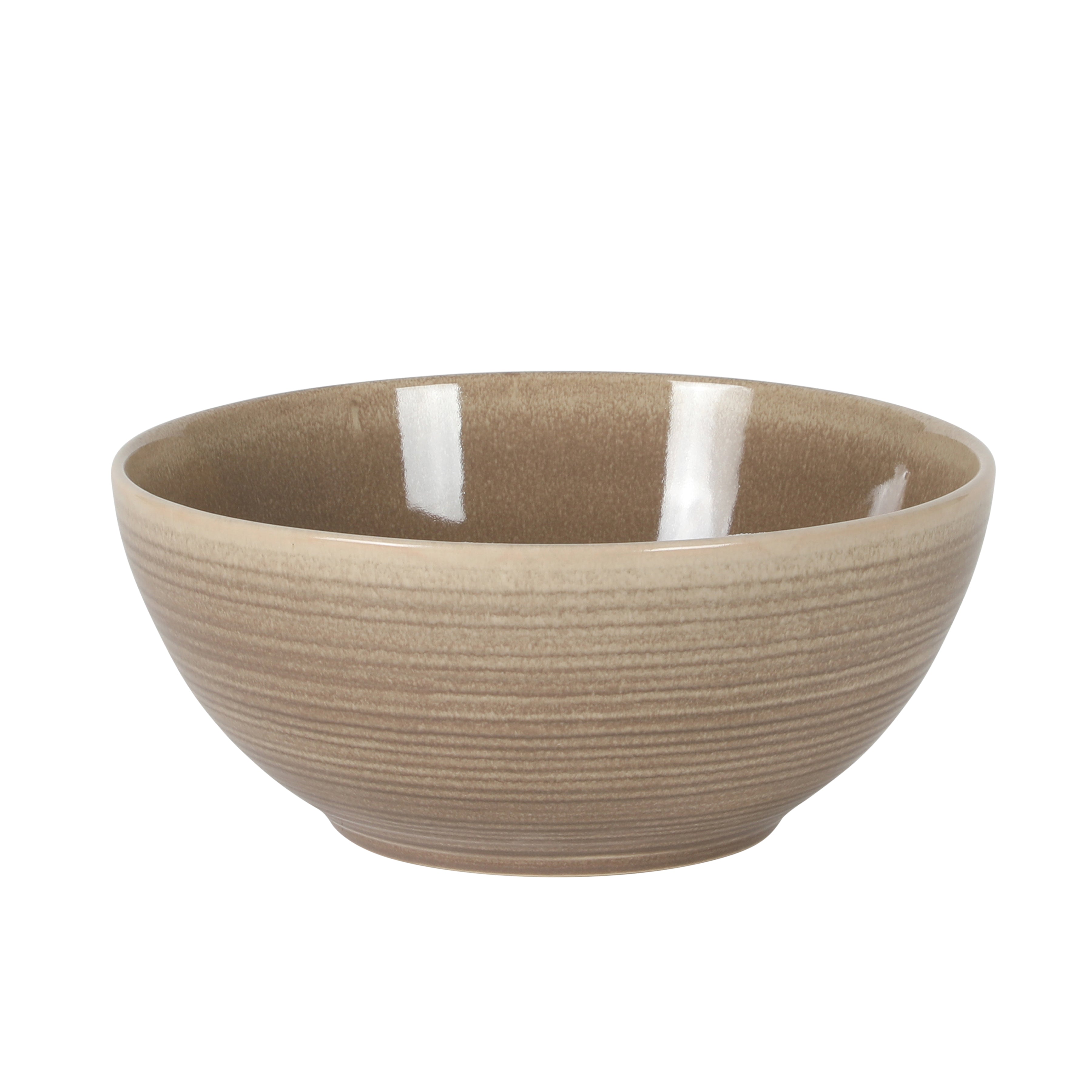 Gibson Elite Maple Grove 4-Piece Stoneware Nesting Bowl Set, Reactive Glaze Mixing and Serving Bowls, Dishwasher Safe