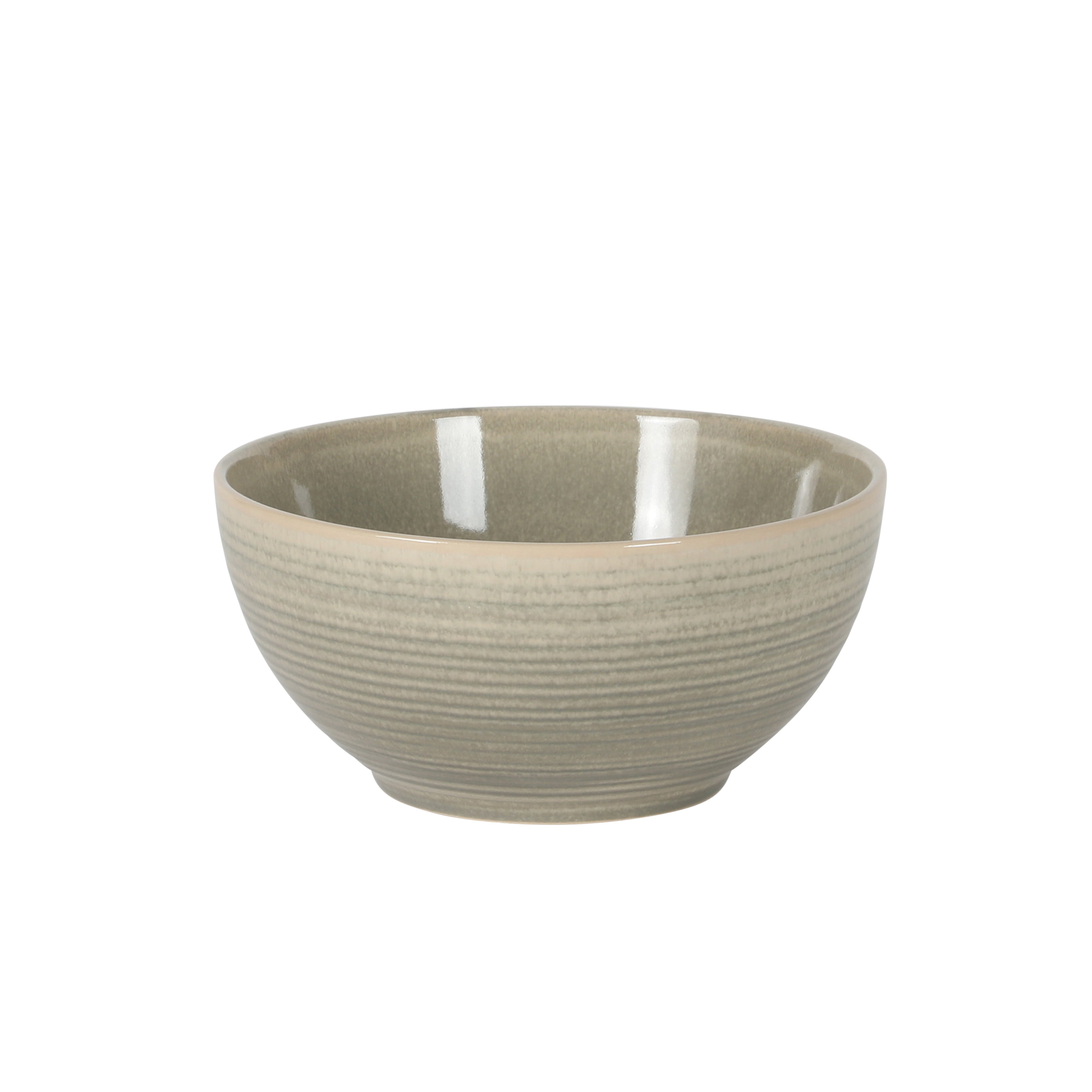 Gibson Elite Maple Grove 4-Piece Stoneware Nesting Bowl Set, Reactive Glaze Mixing and Serving Bowls, Dishwasher Safe