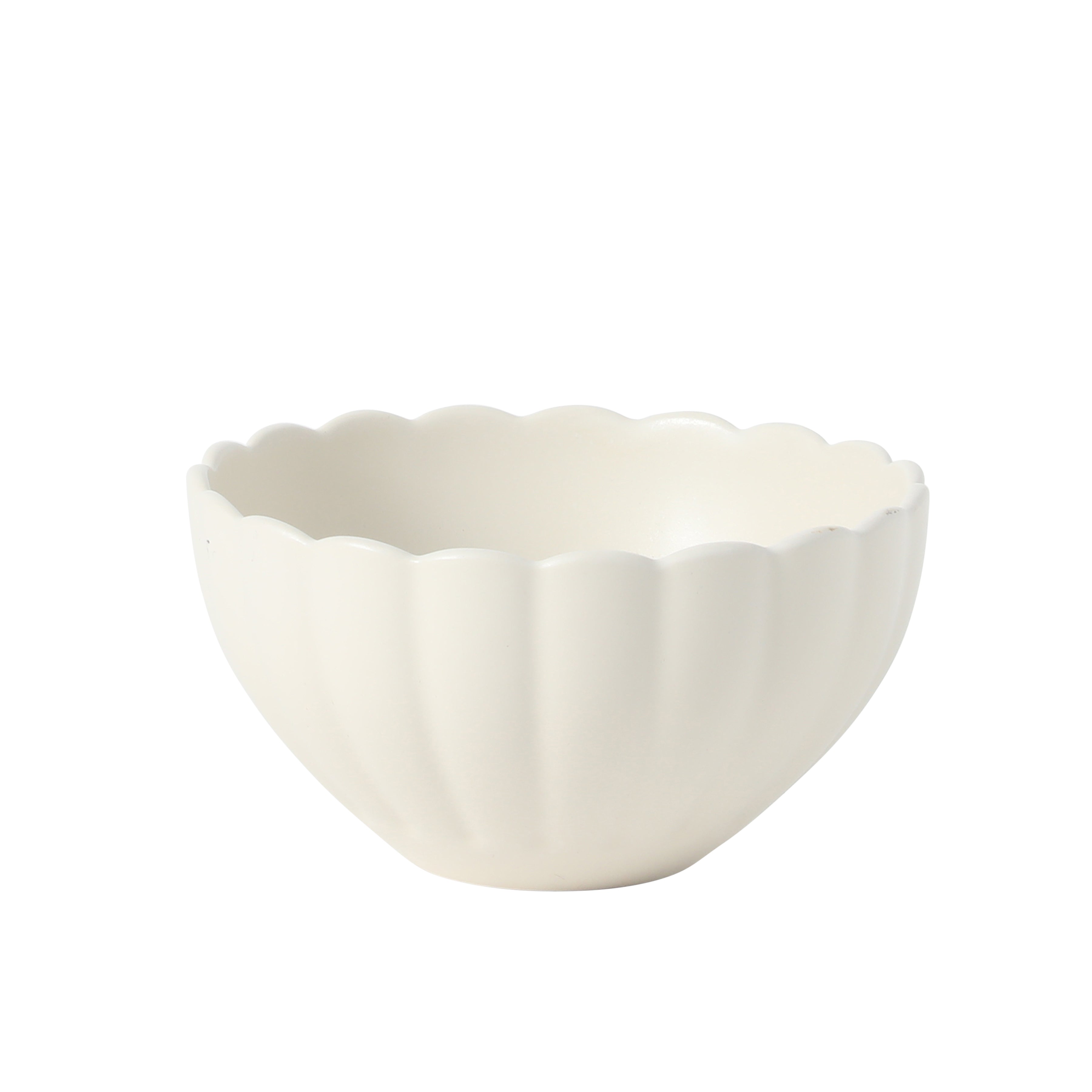 Gibson Elite Plates and Bowls Sets, 12-Piece Stoneware Dinnerware Set for 4, Scalloped Dish Set with Dinner Plates, Salad Plates & Bowls