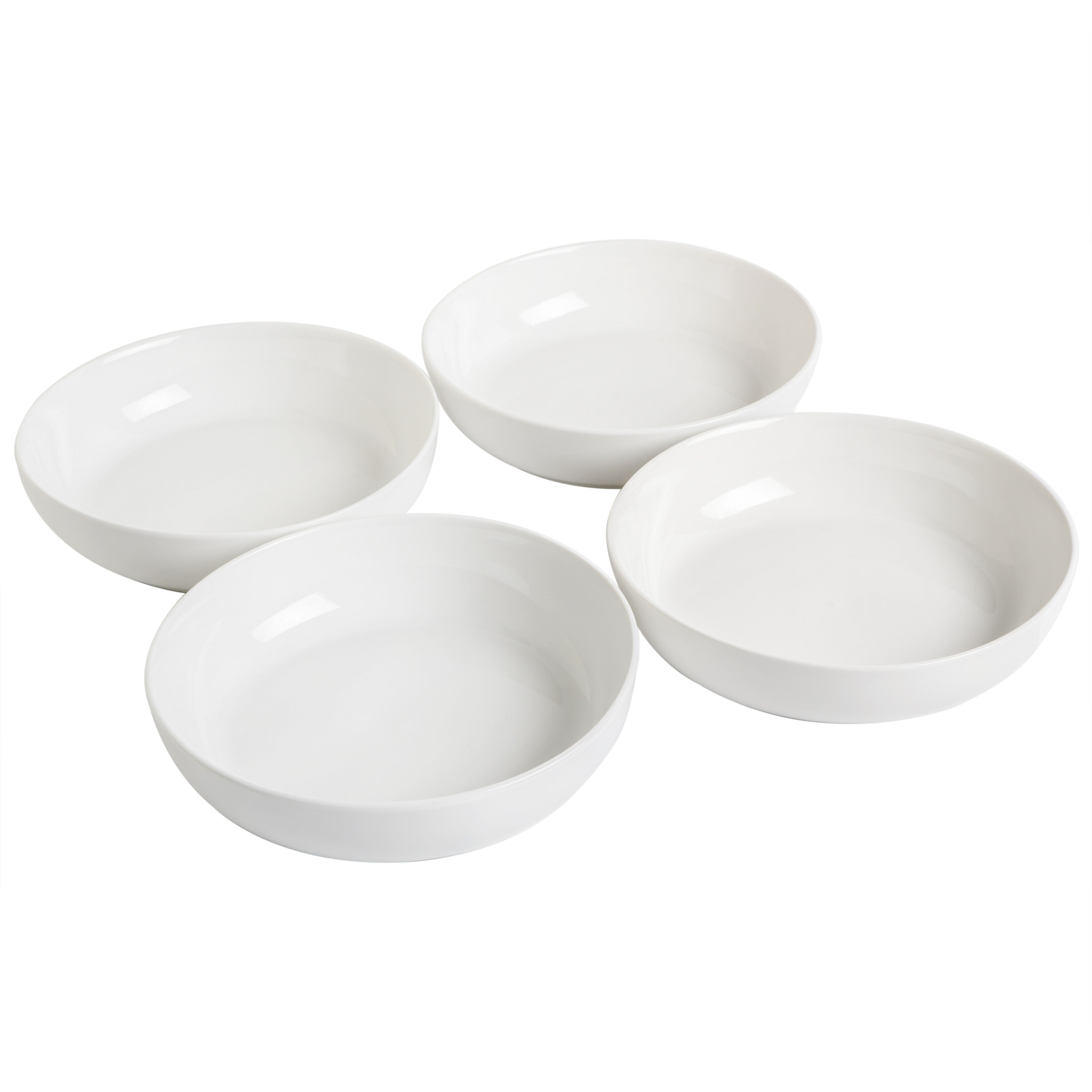 Gibson Home Zen Buffet 4-Piece Porcelain Dinner Bowl Set