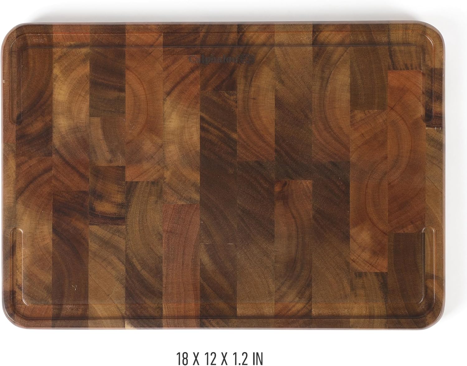 Calphalon Edge Guard End Grain Acacia Wood Cutting Board