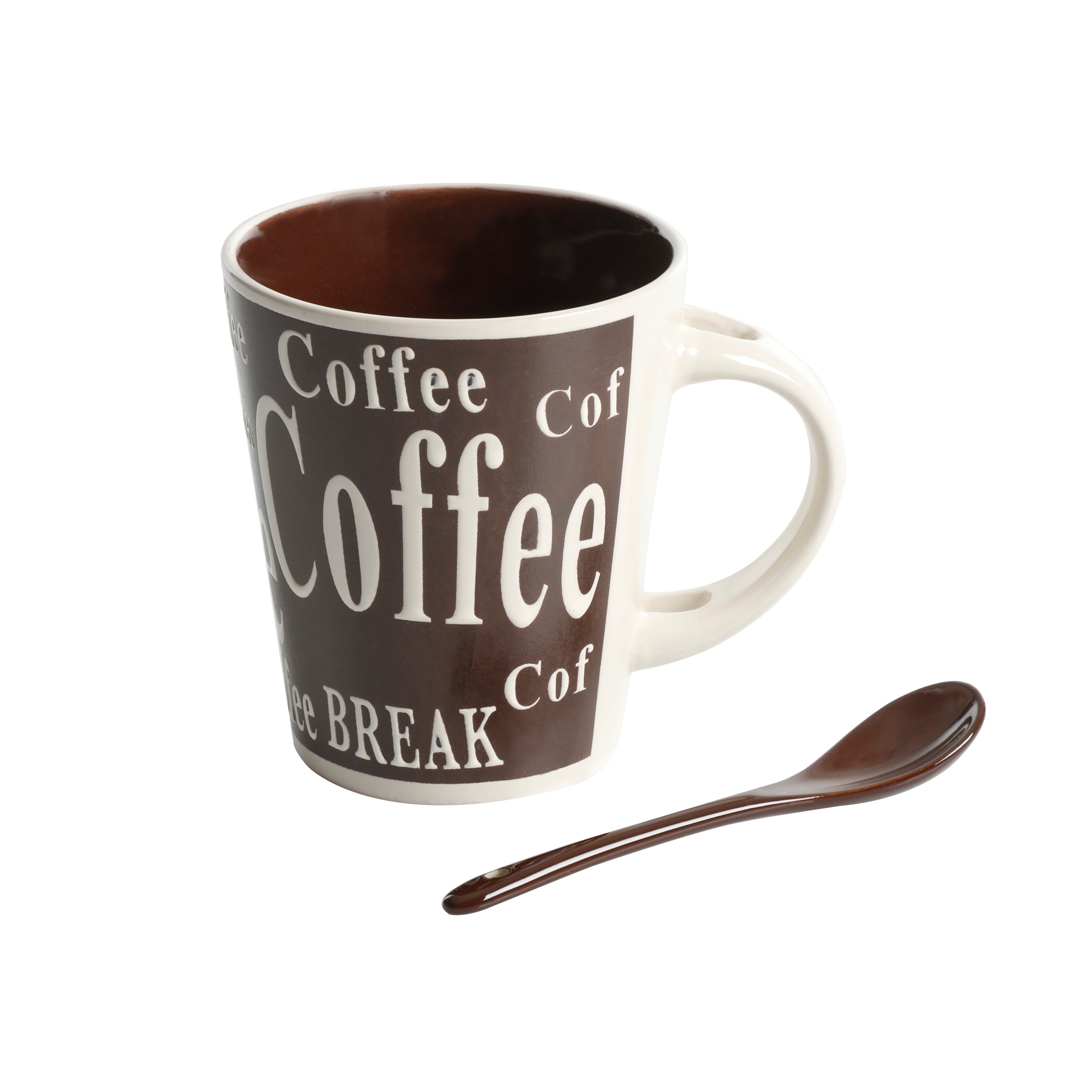 Mr. Coffee Bareggio 8-Piece Reactive Stoneware Mug Set