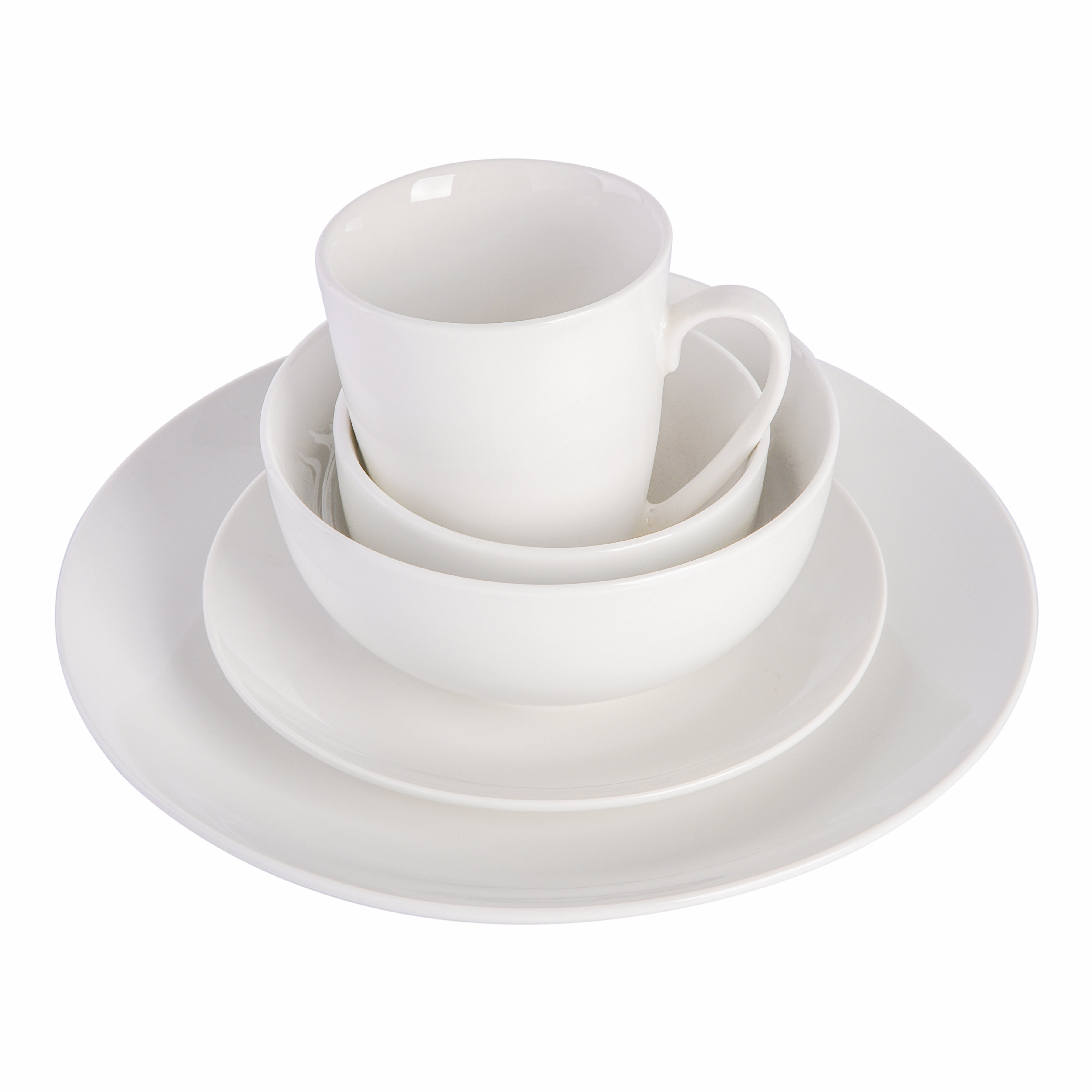 Gibson Home Ogalla Whiteware Dinnerware Set