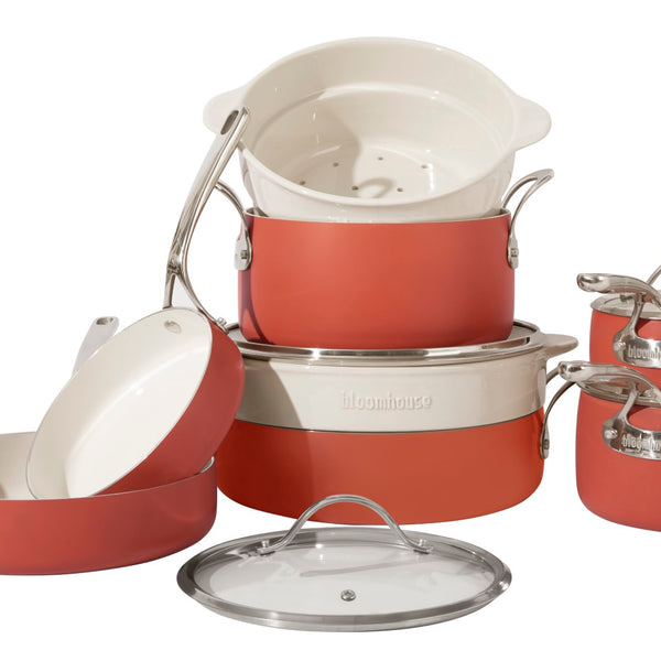 Bloomhouse 12-Piece Tri-Ply Stainless Steel Cookware Set -  bloomhousecollection