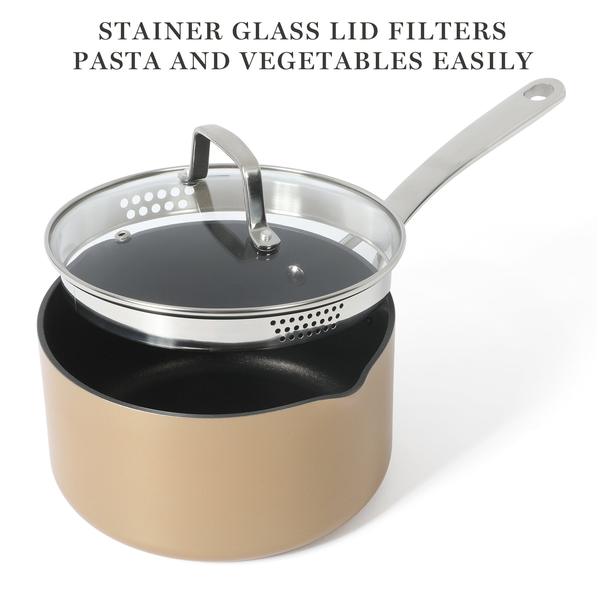 Martha Stewart 12-Piece Heavy Gauge Aluminum Hard Anodized Premium Non
