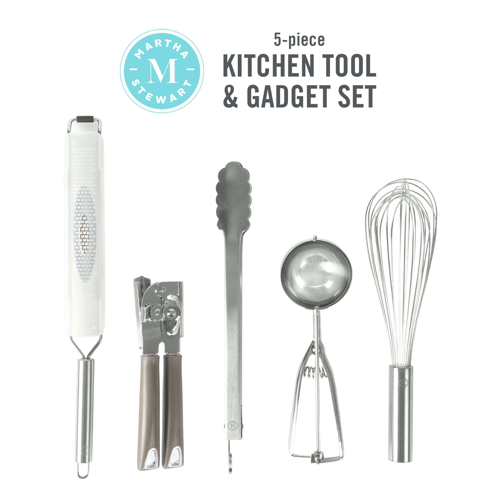 Martha Stewart 5-Piece Richburn Kitchen Prep Tools and Gadget Set