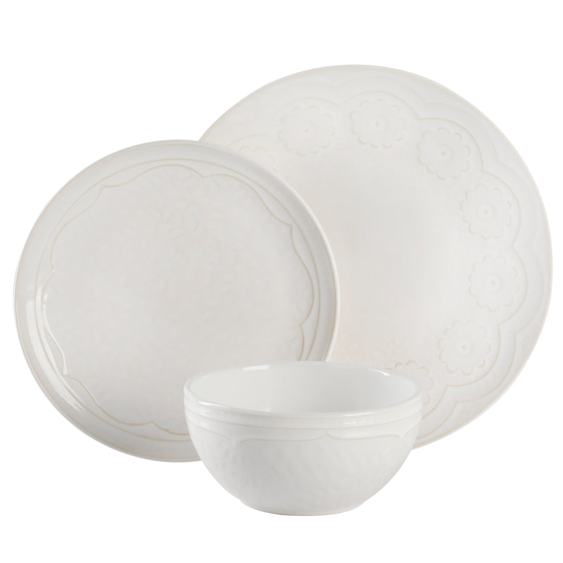 Gibson Elite Alemany 18Piece Porcelain Dinnerware Set