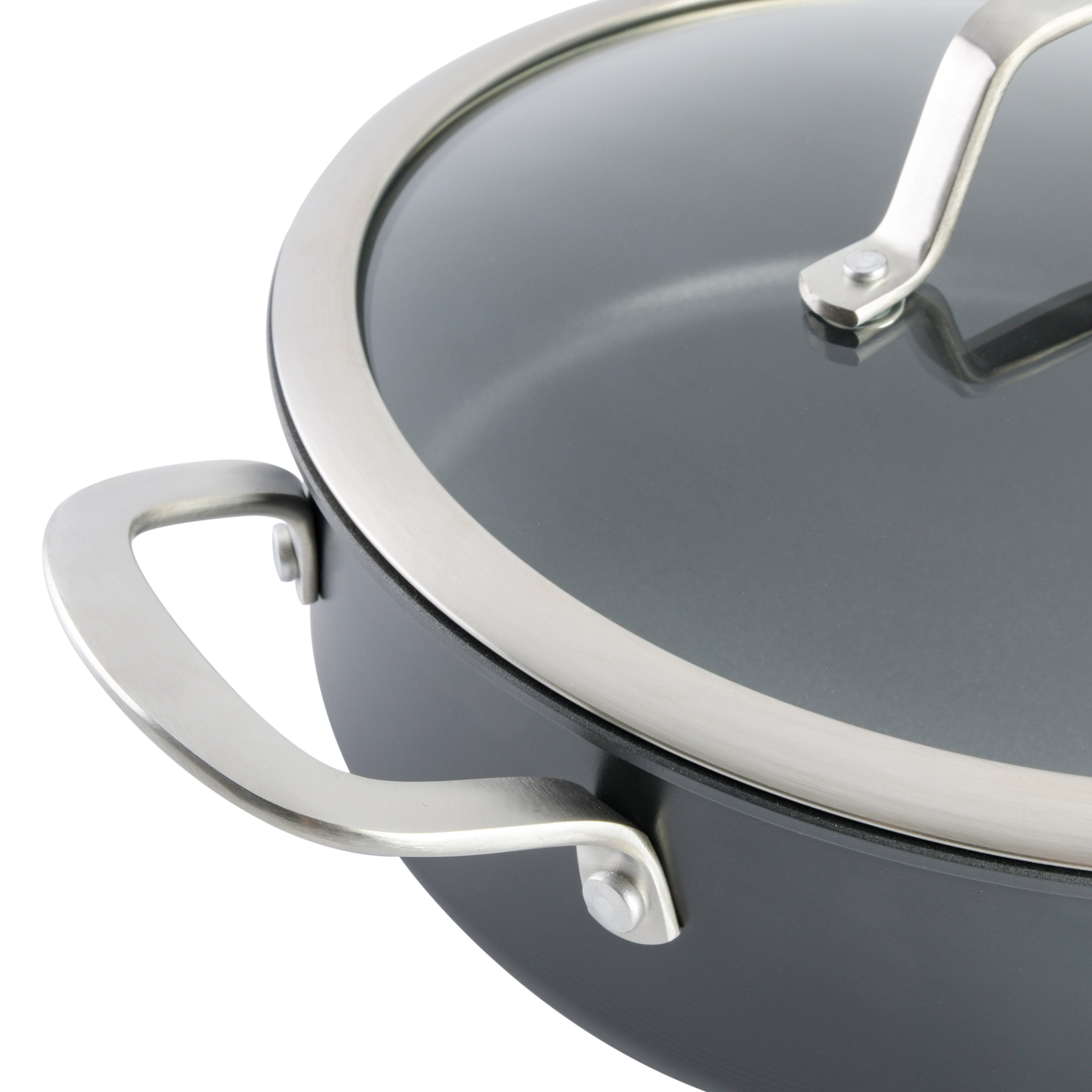 Kenmore Arbor Heights 10-Piece Hard Anodized Cookware Pots and Pans Set