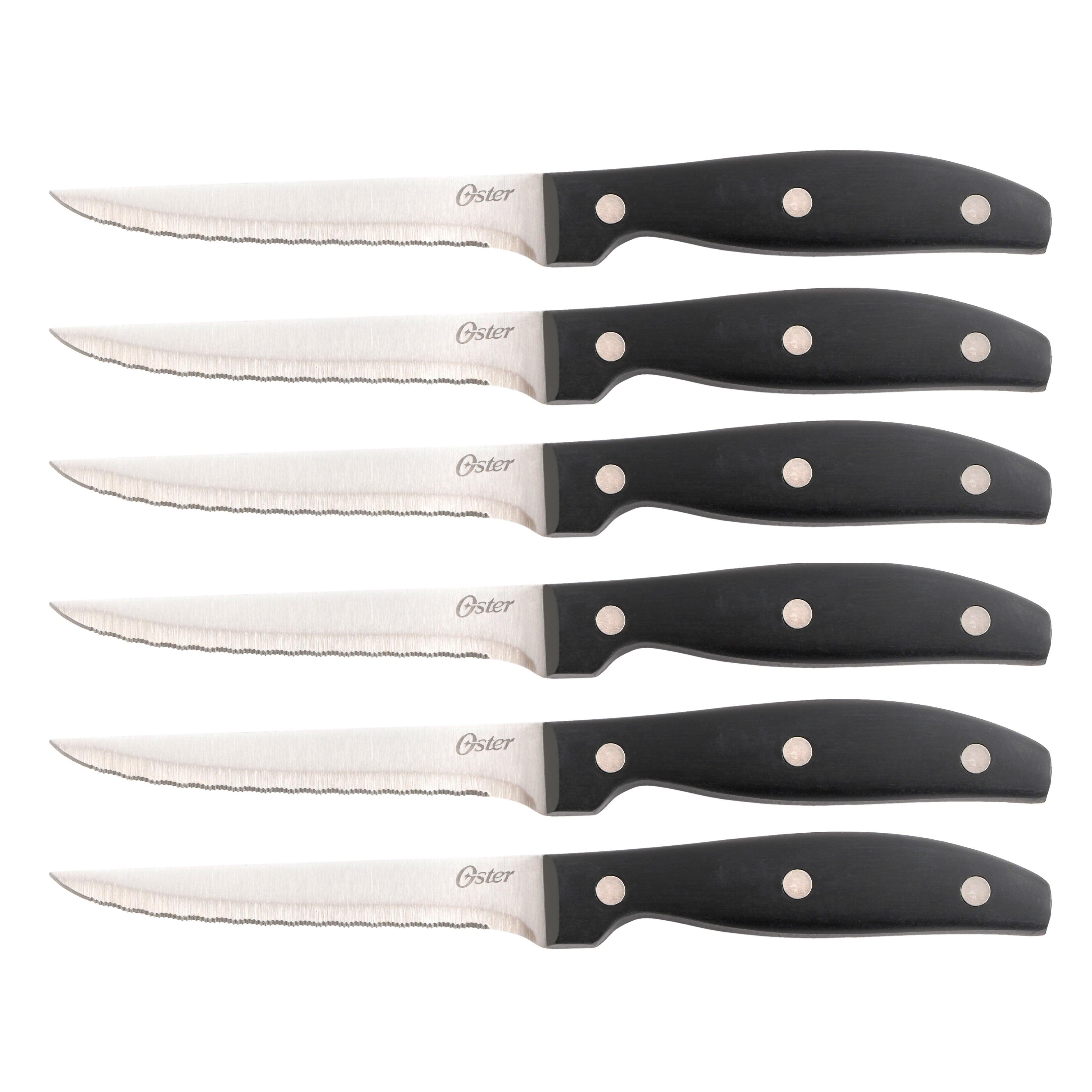 Oster Granger 14-Piece Cutlery Set w/ Wood Block