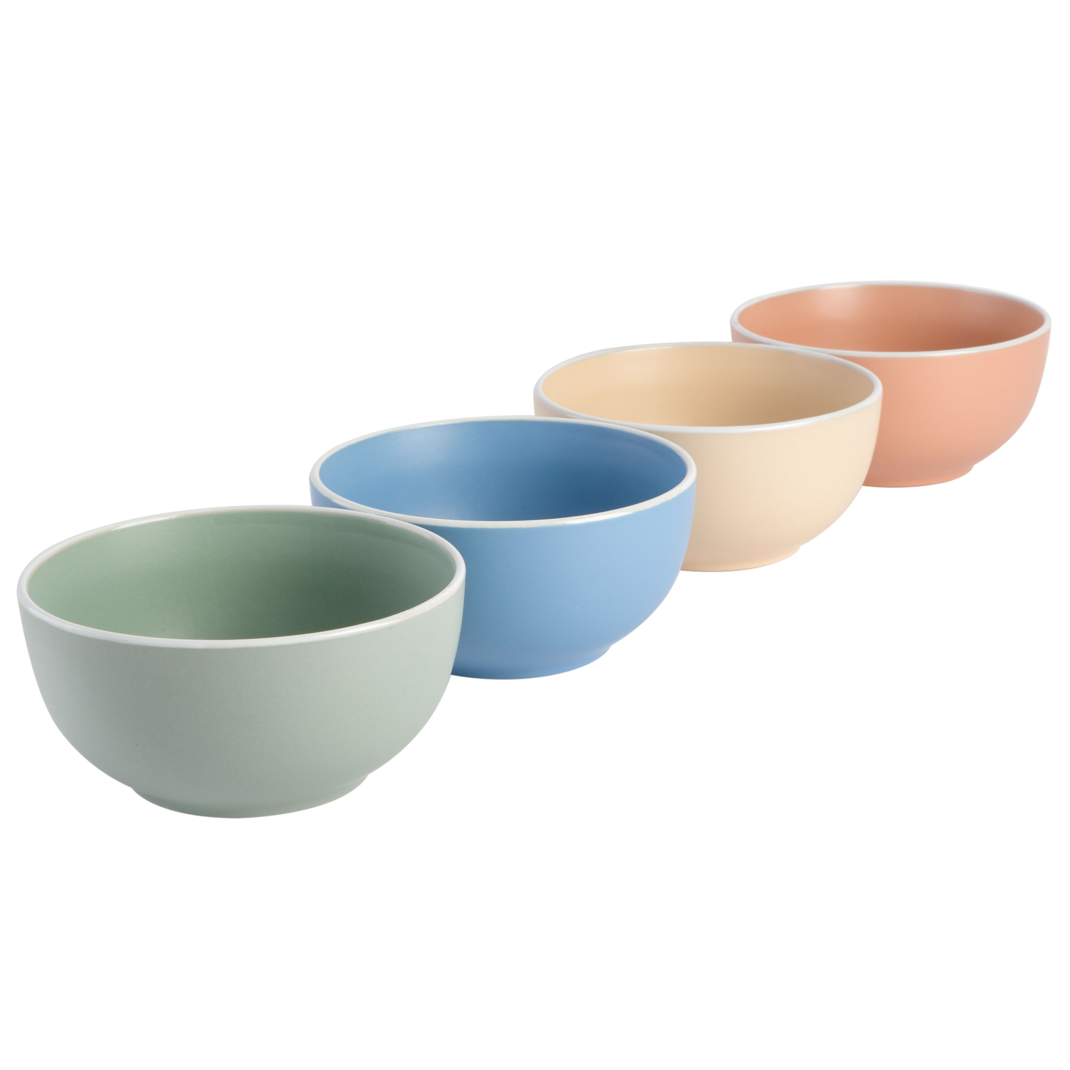 Spice by Tia Mowry Creamy Tahini 4-Piece Cereal Bowl Set