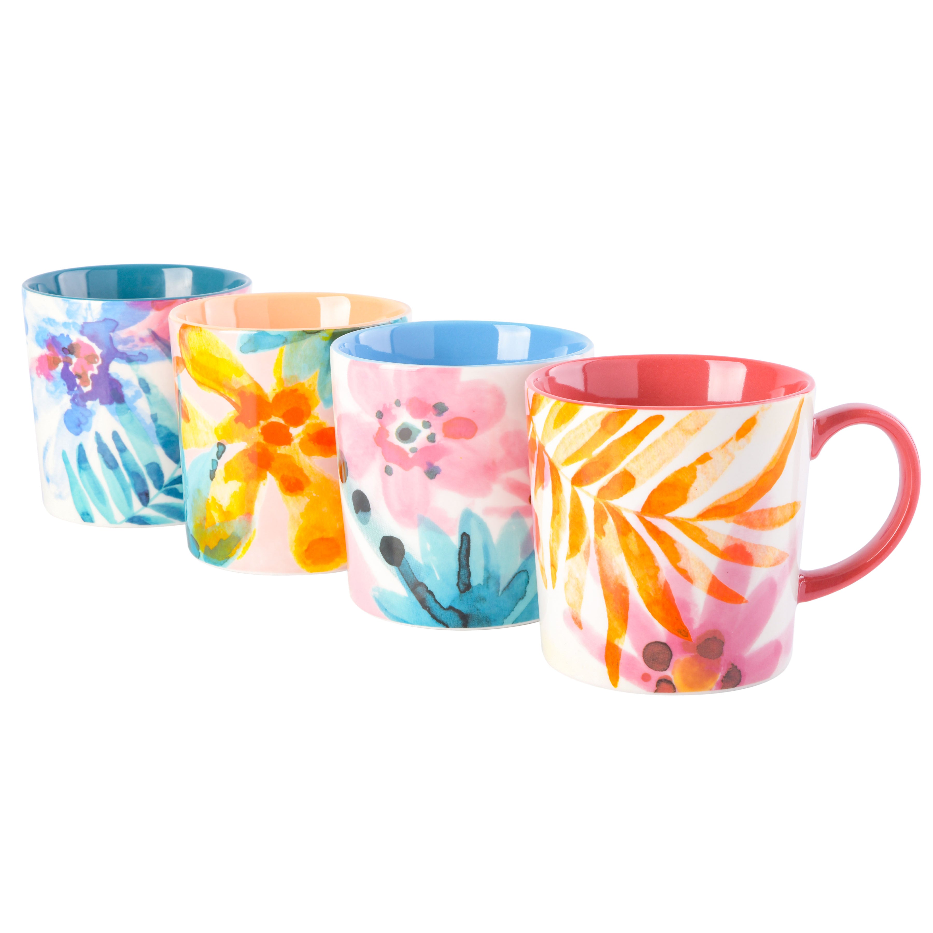 BRIGHT Elegant Designer Tea Cup Set Of 2 Pcs, Size: Regular Multicolor
