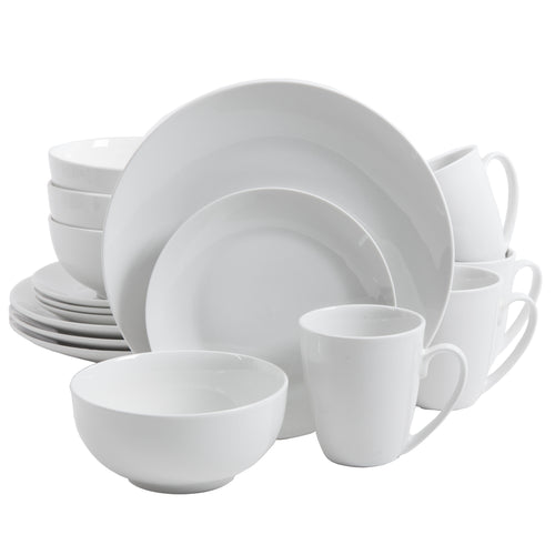Gibson Home Ogalla Whiteware Dinnerware Set