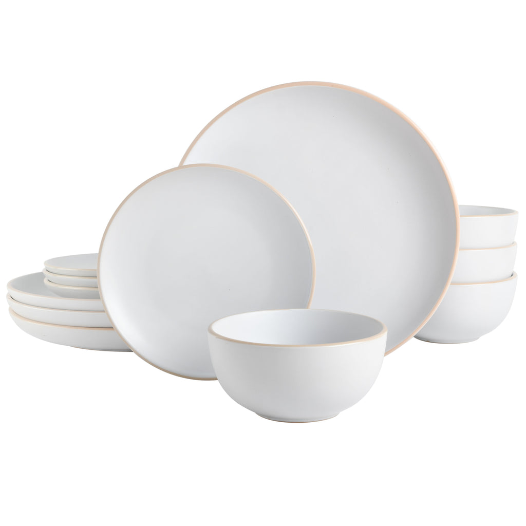 Goudkleurige Gibson Home servies Set 4 personen kopen Goudkleurige Gibson Home servies Set 4 personen kopen