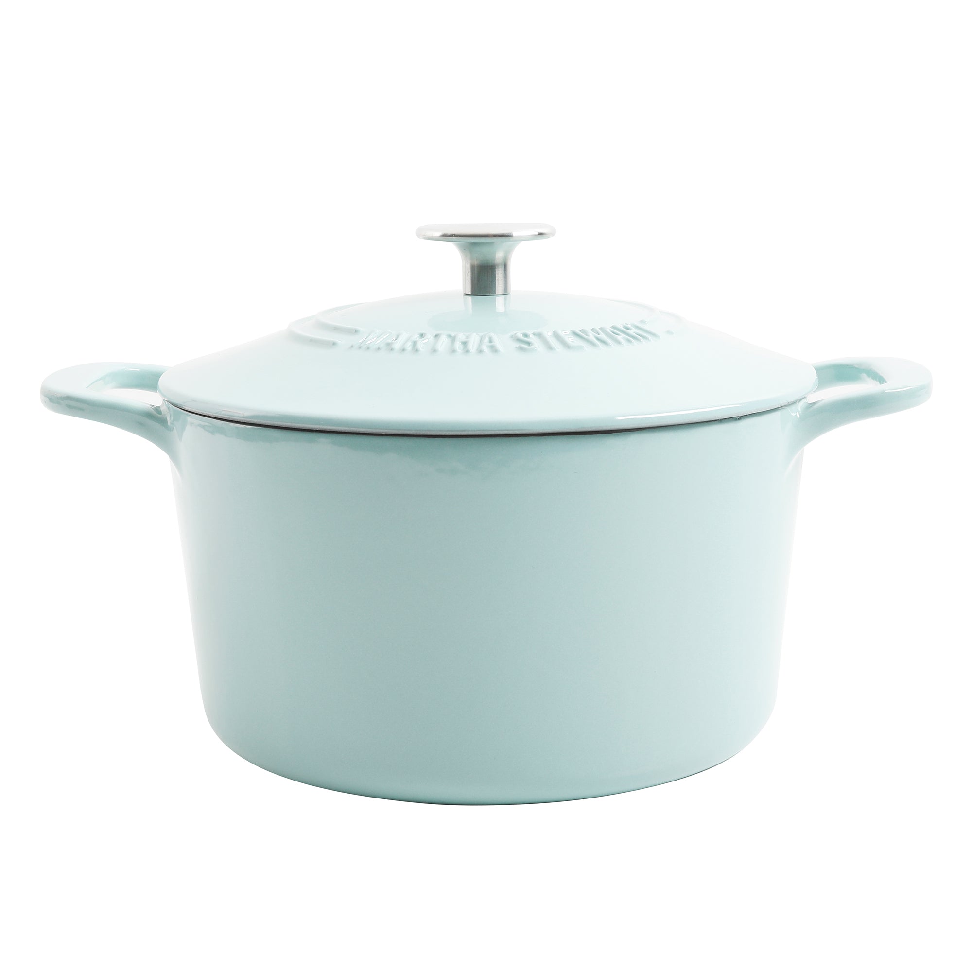 Martha Stewart Gatwick 7-Quart Enameled Cast Iron Dutch Oven
