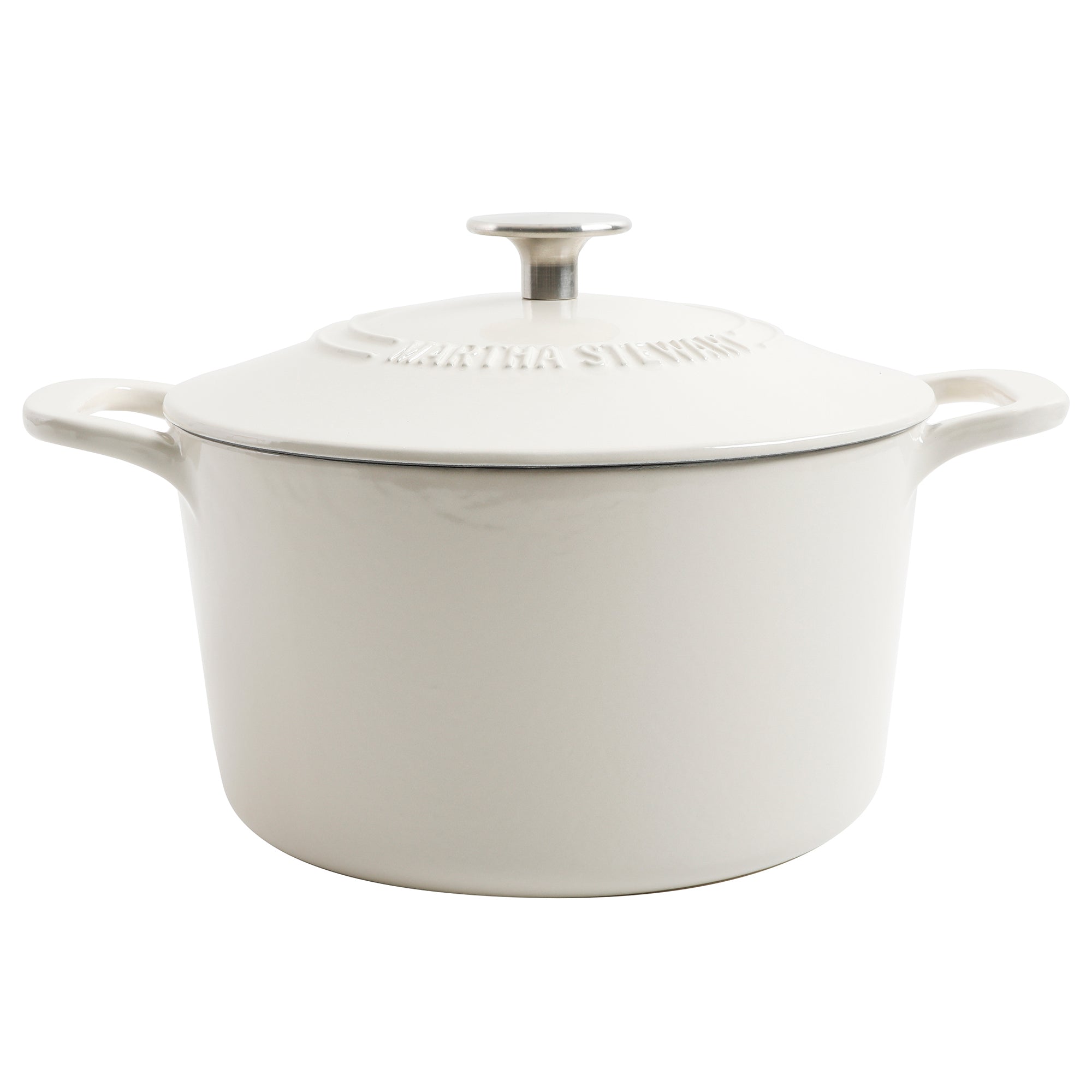 Martha Stewart Gatwick Enamel Cast Iron Dutch Oven - Thumbnail 2