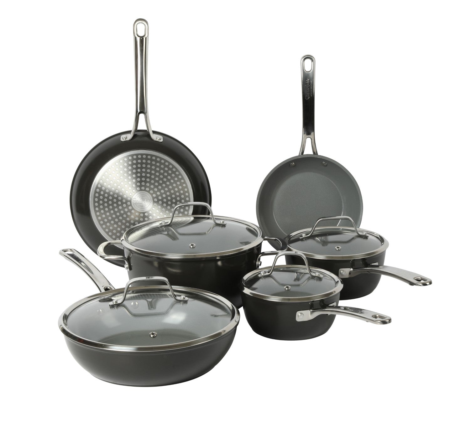 Our Table™ Forged Aluminum Ceramic Nonstick Cookware Set, 10 Piece