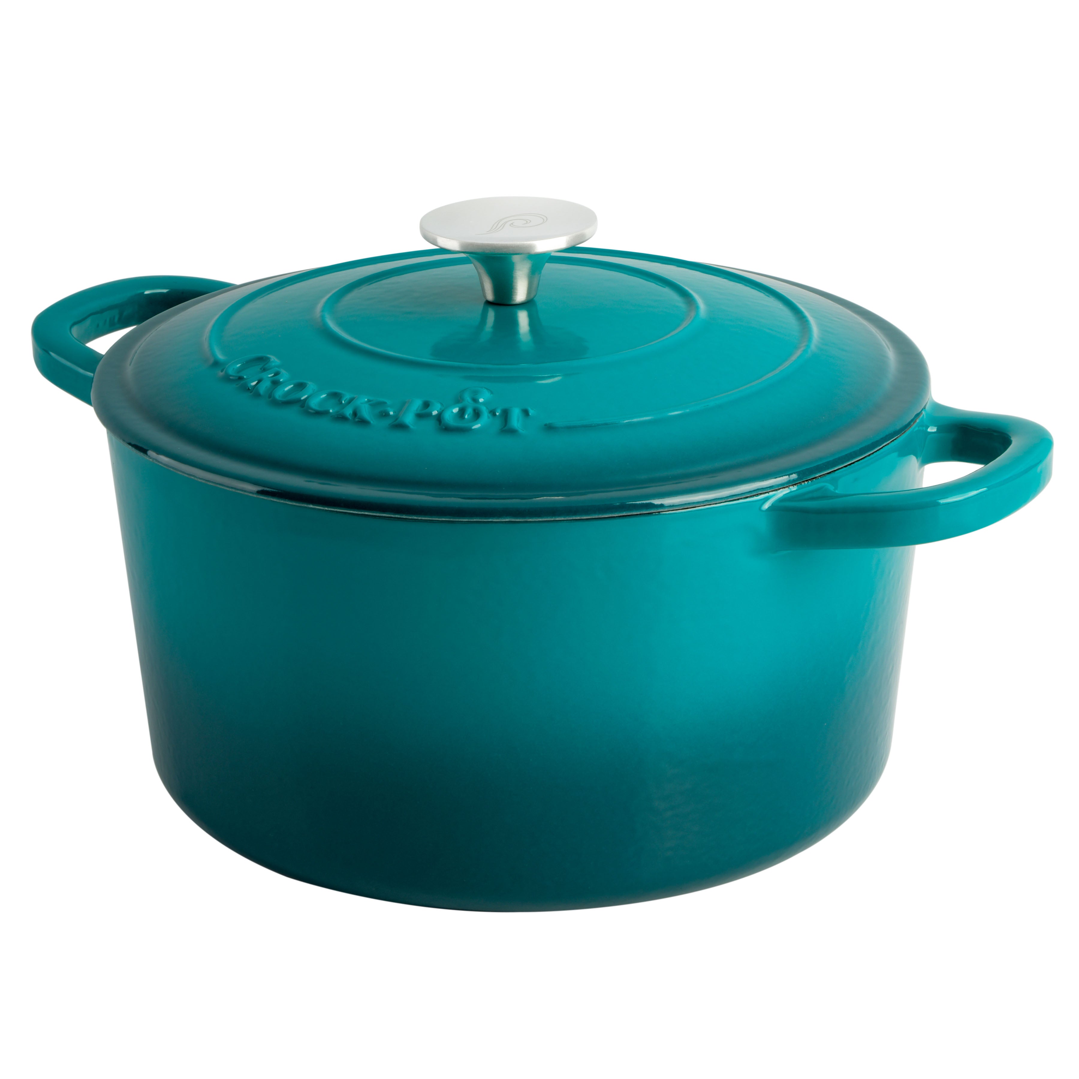 Crock Pot Artisan 5 Quart Enameled Cast Iron Dutch Oven