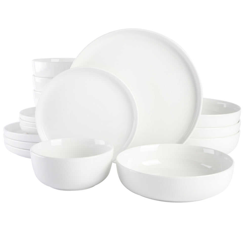 Gibson Home Oslo 16 Piece Porcelain Dinnerware Set