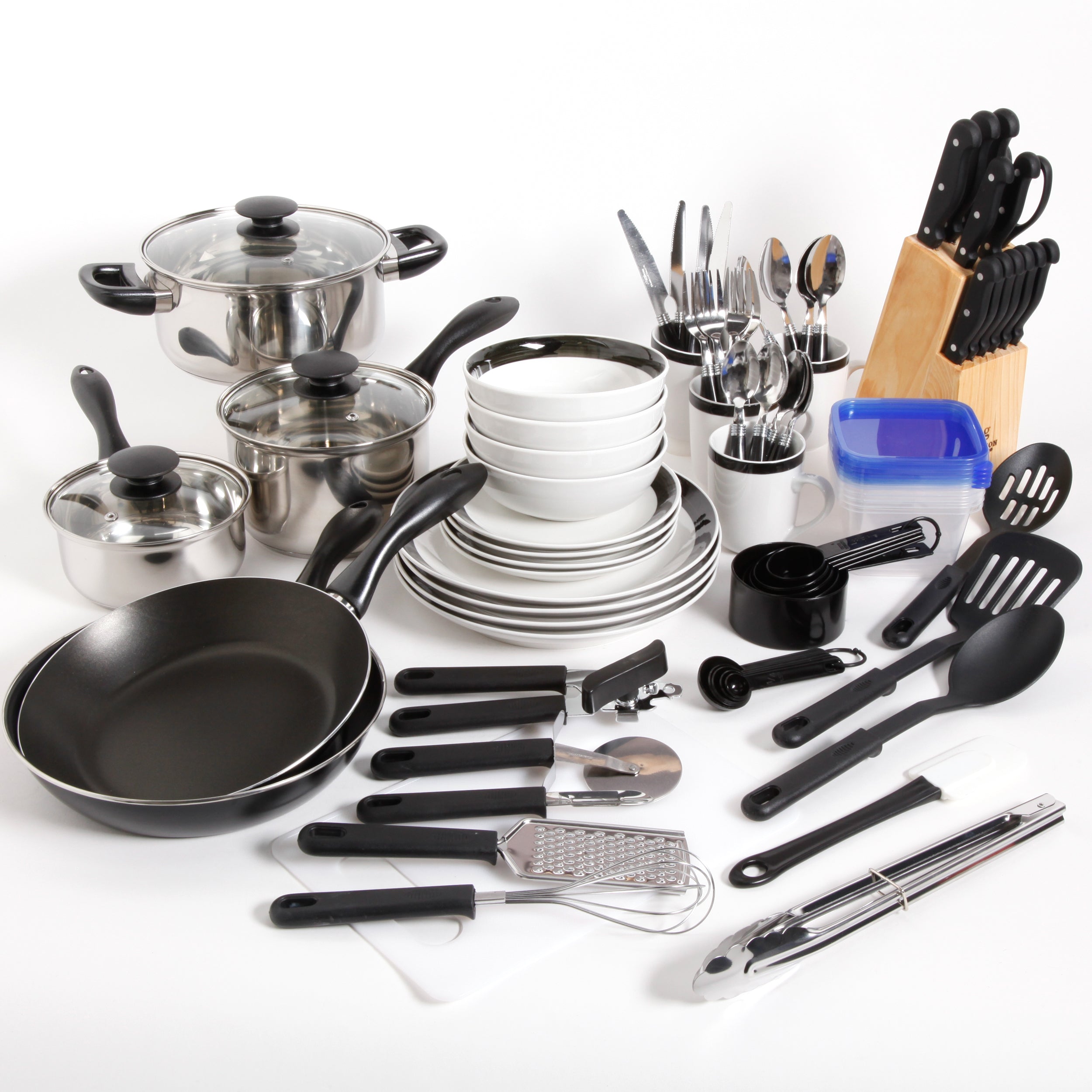 Gibson Home Essential Total Kitchen 83-Piece Combo Set